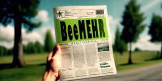 Newspaper mit BeeMehr-Headline