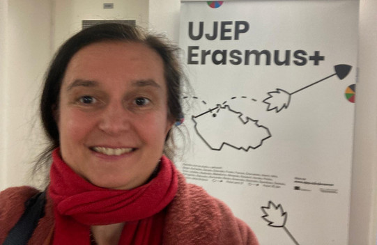 Barbara Mertins an der UJEP